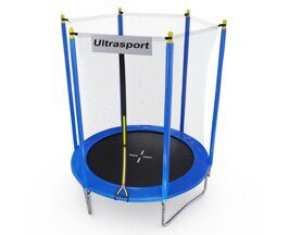 Батут DFC ULTRASPORT 6 ft с защитной сеткой