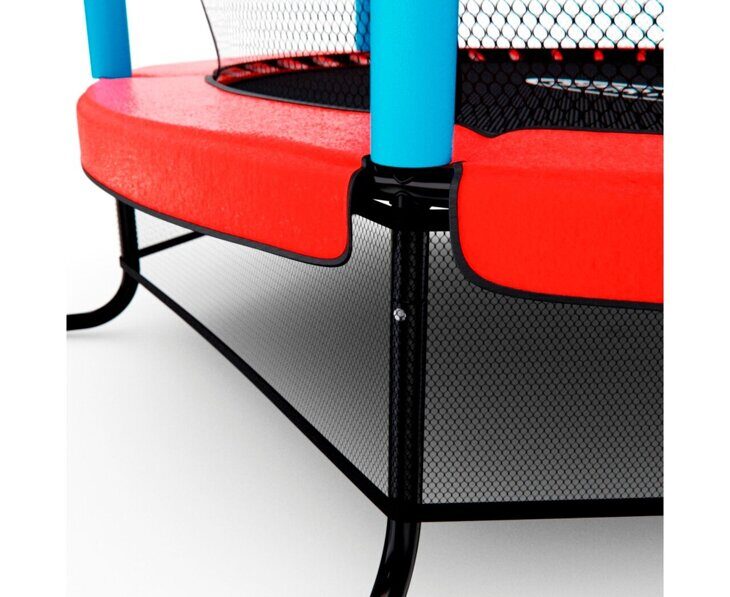 Батут детский DFC SMRKIDS 55" с сеткой, RED